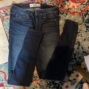 Long Hollister brand skinny jeans